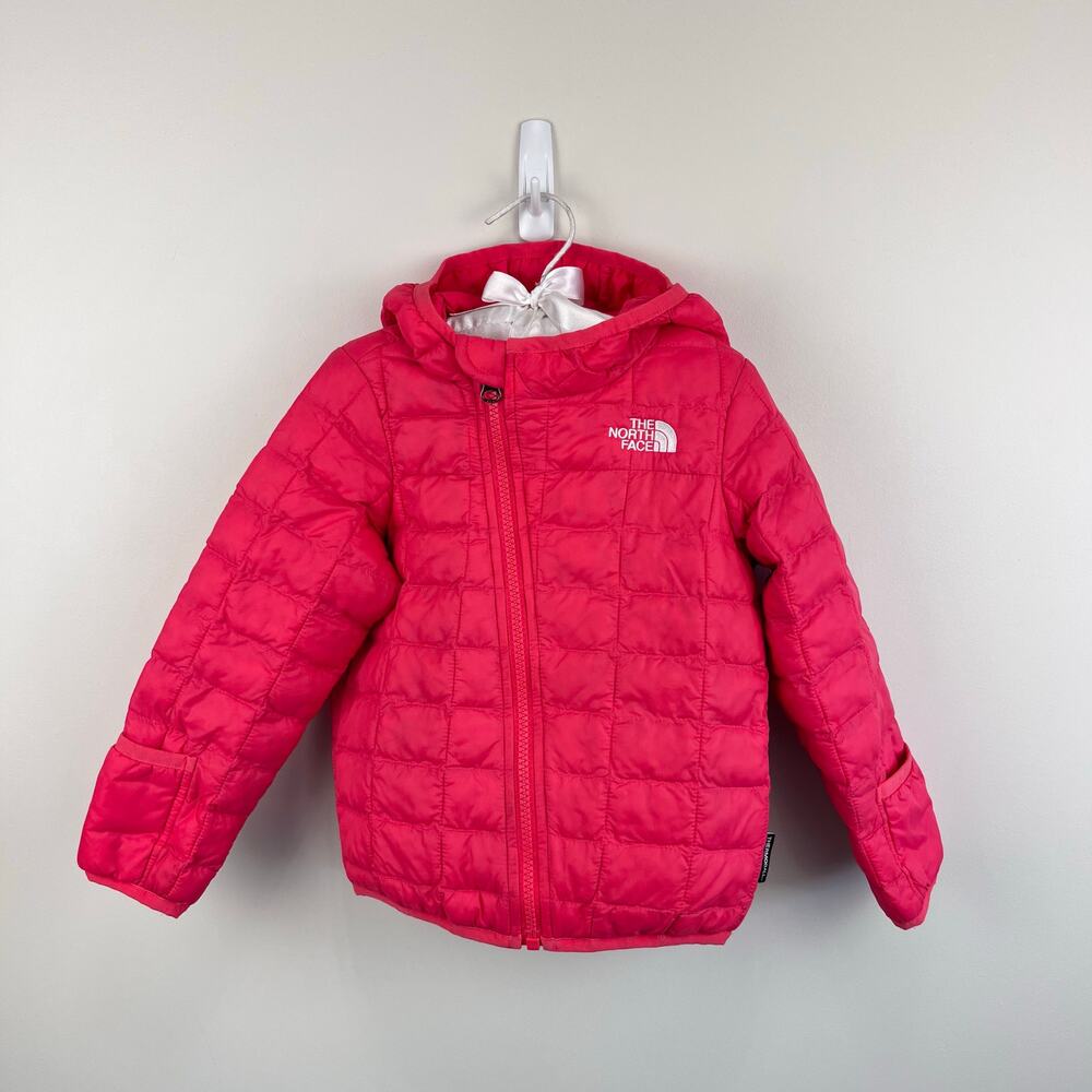 The North Face Baby ThermoBall Hooded Jacket Pink 18-24 Months